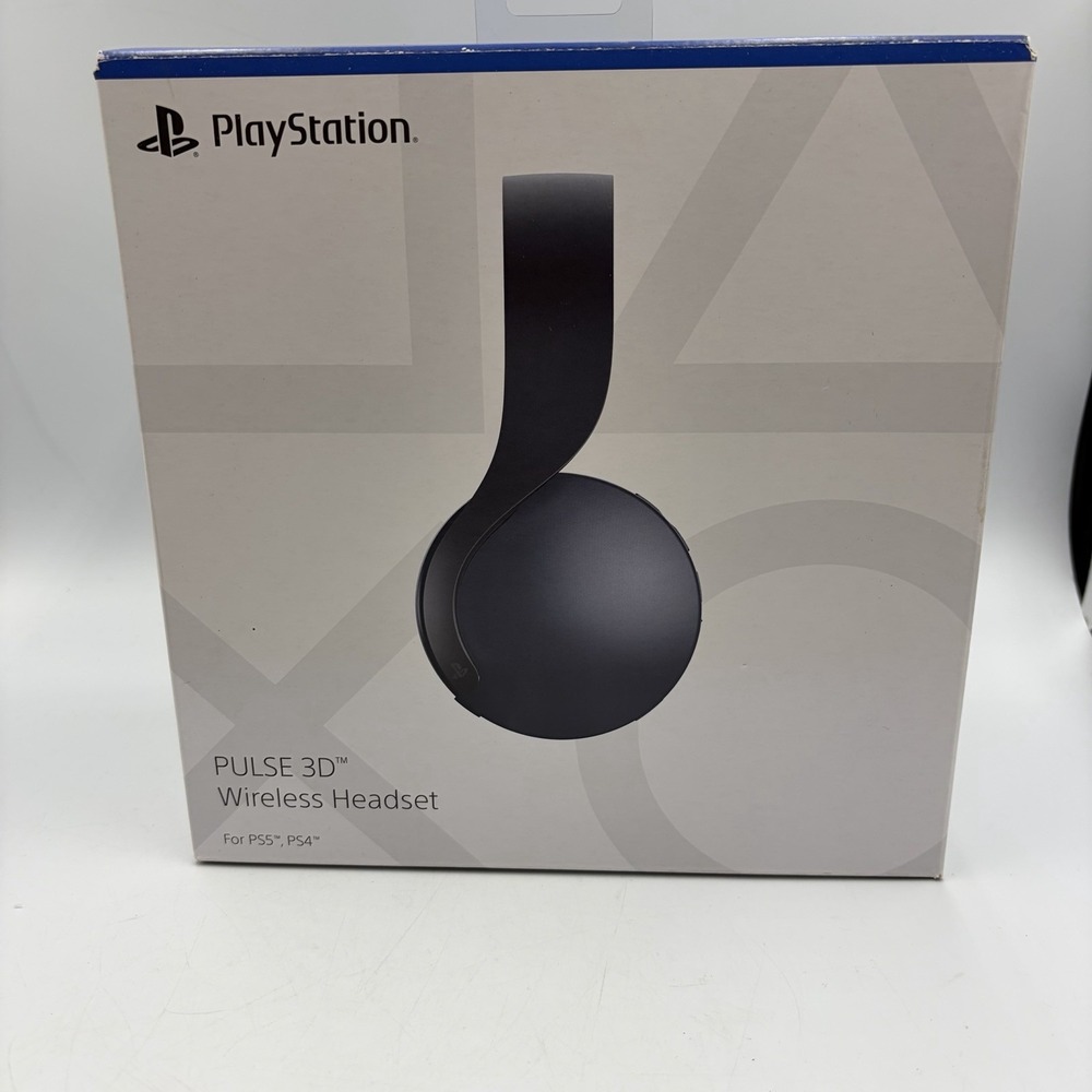 Sony Pulse 3D Wireless Gaming Headset 3D Audio for PlayStation 5 PS5 Black